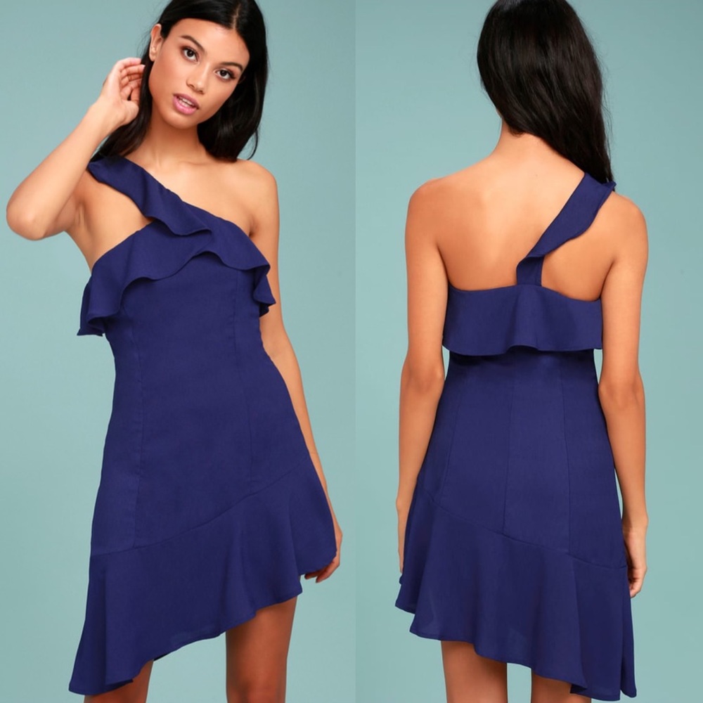 Lulus One Shoulder Dress